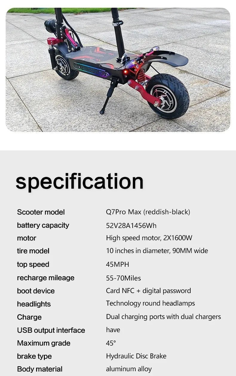 Performance Electric Scooter
