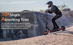 JOYOR S5 Electric Scooter For Adults Motor 800W Max Speed 31Mph 10 Inch 48V 13AH Battery Folding E-Scooter