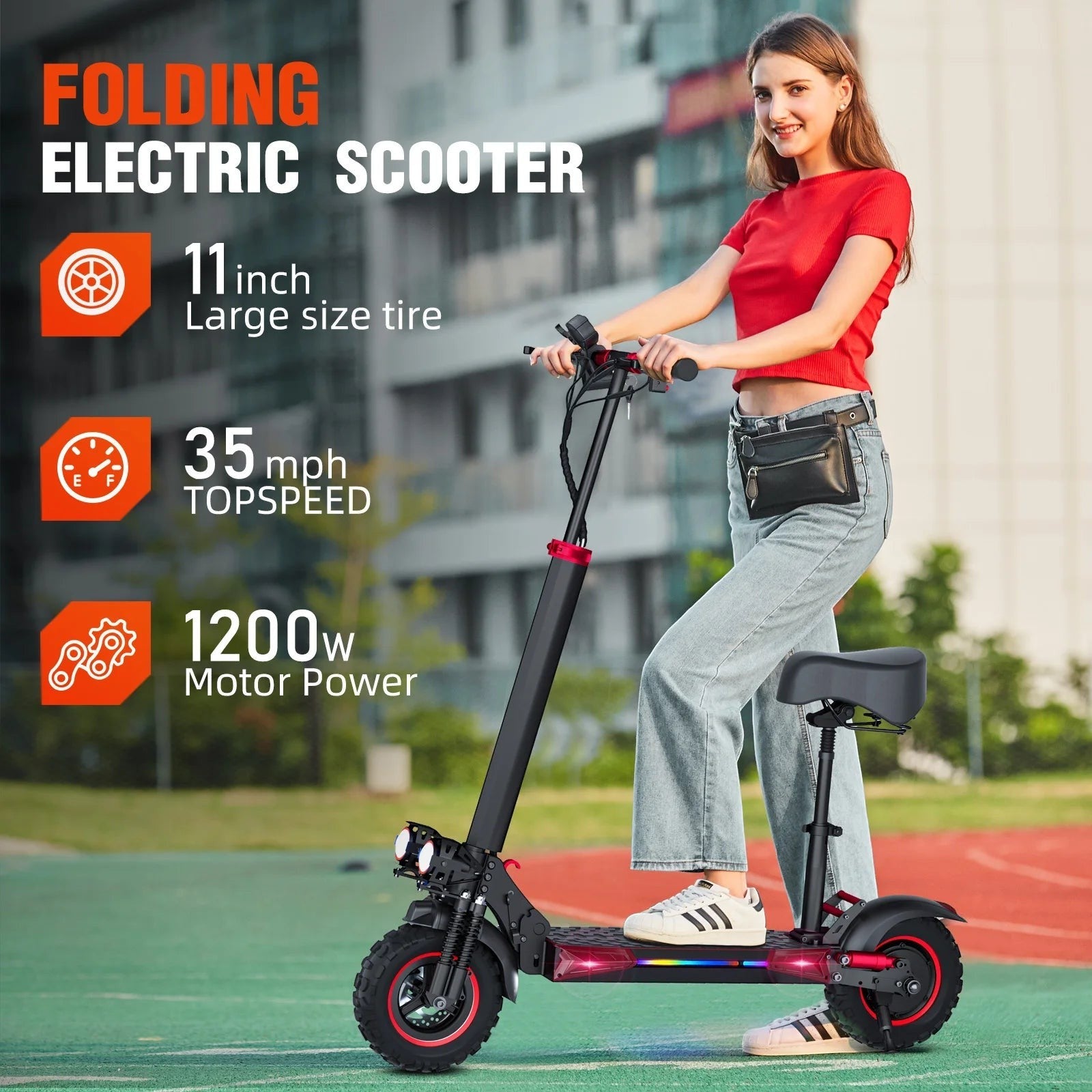NEW J11pro Dual Motor Adult Dual Shock-Absorbing Electric Scooter Long Endurance Double Rocker Arm Commuter Off-Road E-Scooter