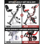 Foldable Upright Magnetic Exercise Bike