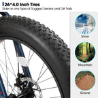 HILAND | 20"/24"/26" Fat Tire 7-Speed Kids Bike | From $602.99