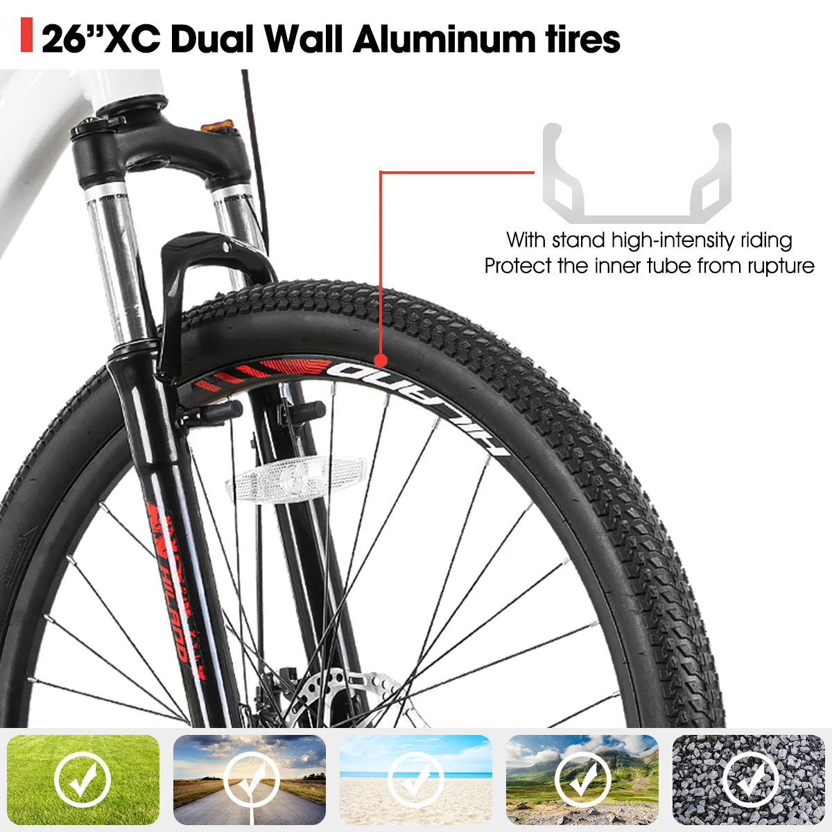 HILAND 26/27” 21-Speed Women’s MTB