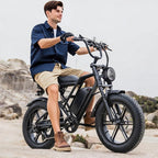 G60 1000W 48V15Ah 20” Fat Tire E-Bike
