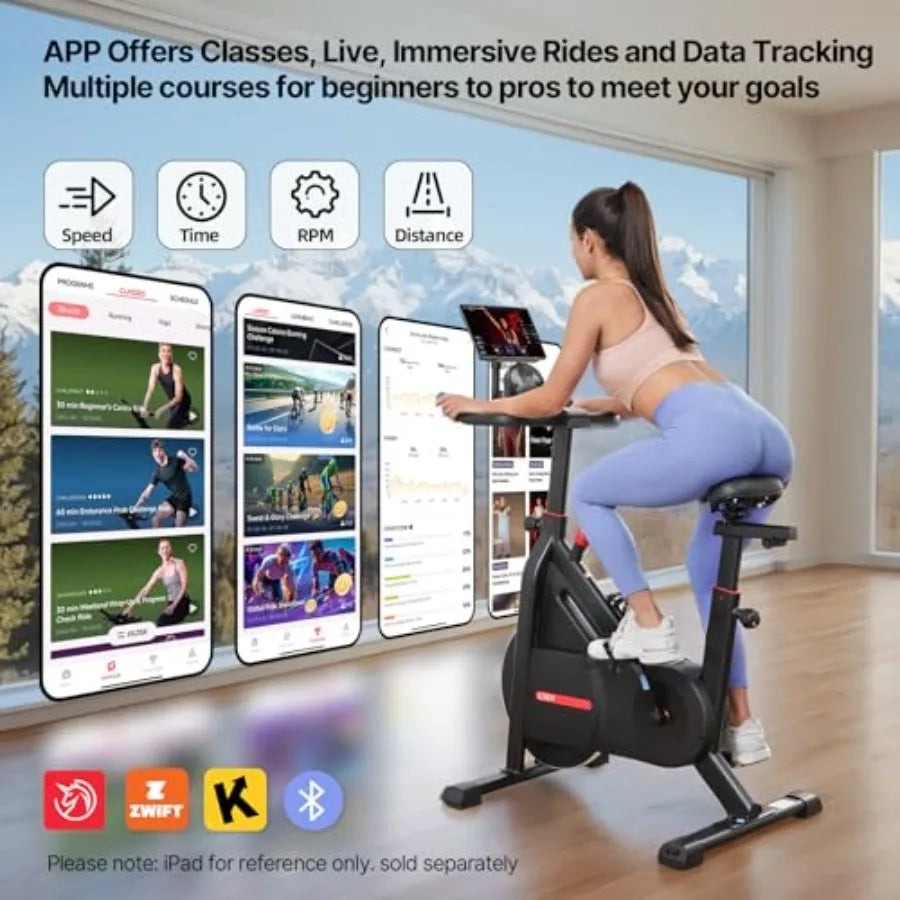 Self-Powered Magnetic Indoor Exercise Bike