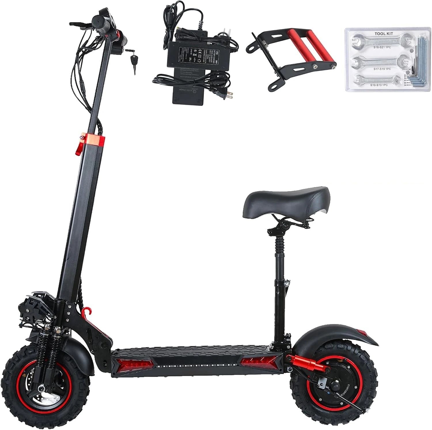 NEW J11pro Dual Motor Adult Dual Shock-Absorbing Electric Scooter Long Endurance Double Rocker Arm Commuter Off-Road E-Scooter