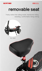 High-Speed Off-Road Electric Scooter 3200W Dual Motor Long Endurance Mileage with Silent Tire Foldableing Commuting E-scooter