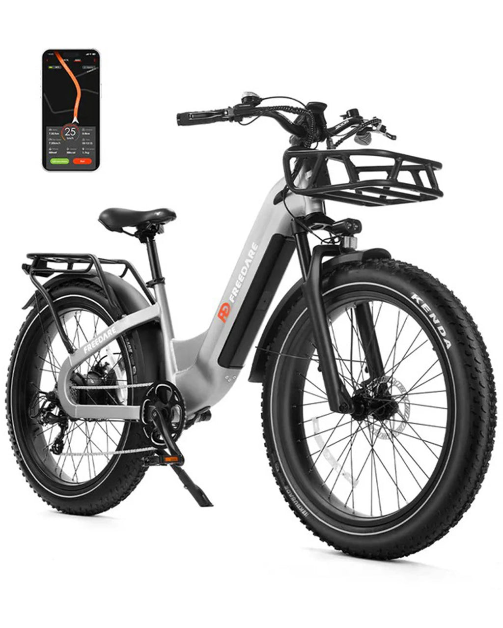 1000W 48V20Ah 90-Mile Fat Tire E-Bike