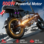 UPlee GS5 750W 48V15Ah Folding E-Bike