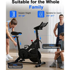 32-Level Magnetic Indoor Cycling Bike 300LB