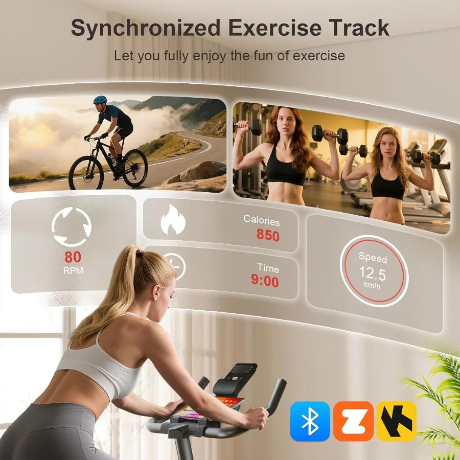 App Sync Indoor Spin Bike 350LB