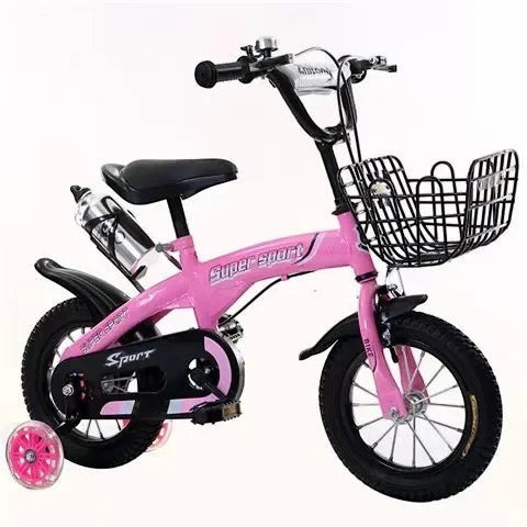 Ride & Spin Co. | 12"/14"/16"/18" Kids Bike with Flashing Wheels | From $189.99