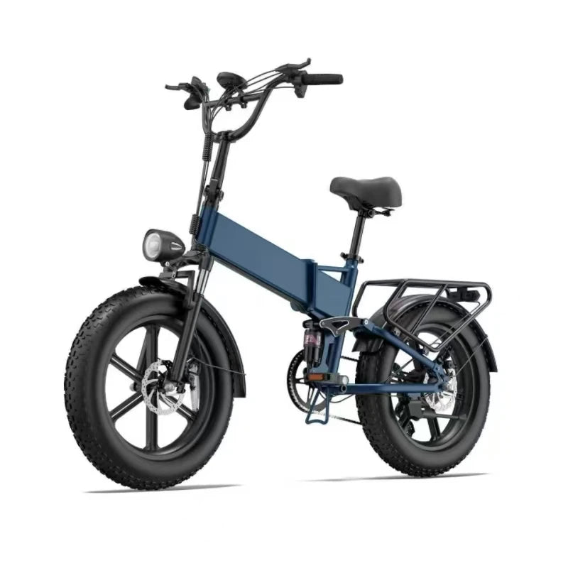 T5 750W 48V13Ah 20” Folding Fat Tire E-Bike