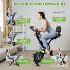 Caromix 5-in-1 Folding Bike 330LB