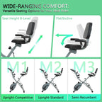 5-in-1 Folding Exercise Bike 350LB