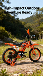 Ride & Spin Co. | 12"/16" Off-Road Motorcycle-Style Kids Bike | From $235.99