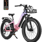 1000W 48V20Ah 90-Mile Fat Tire E-Bike