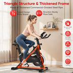 Silent Belt Drive Stationary Bike 300LB