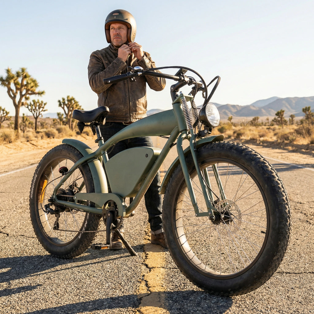 Xtion 48V 37MPH Dual Suspension Fat Tire E-Bike