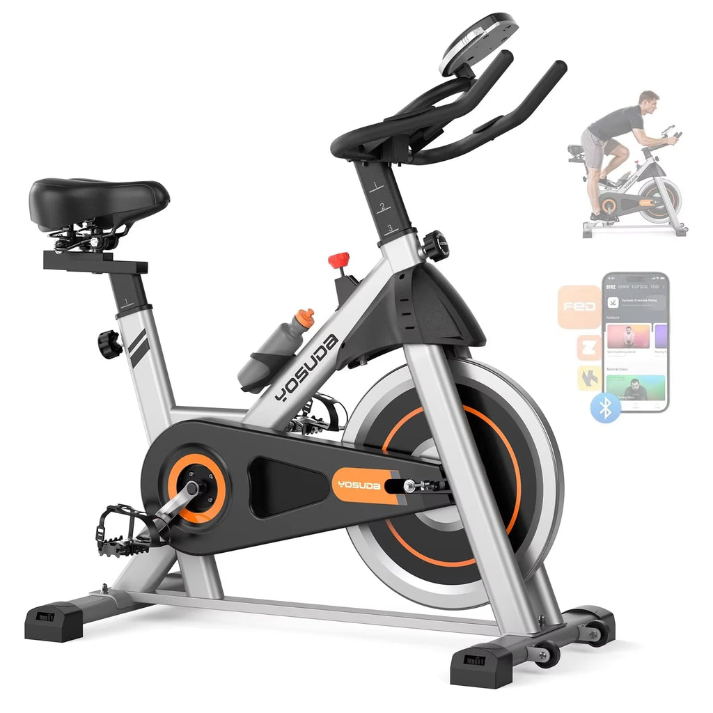 YOSUDA Magnetic Exercise Bike 300LB