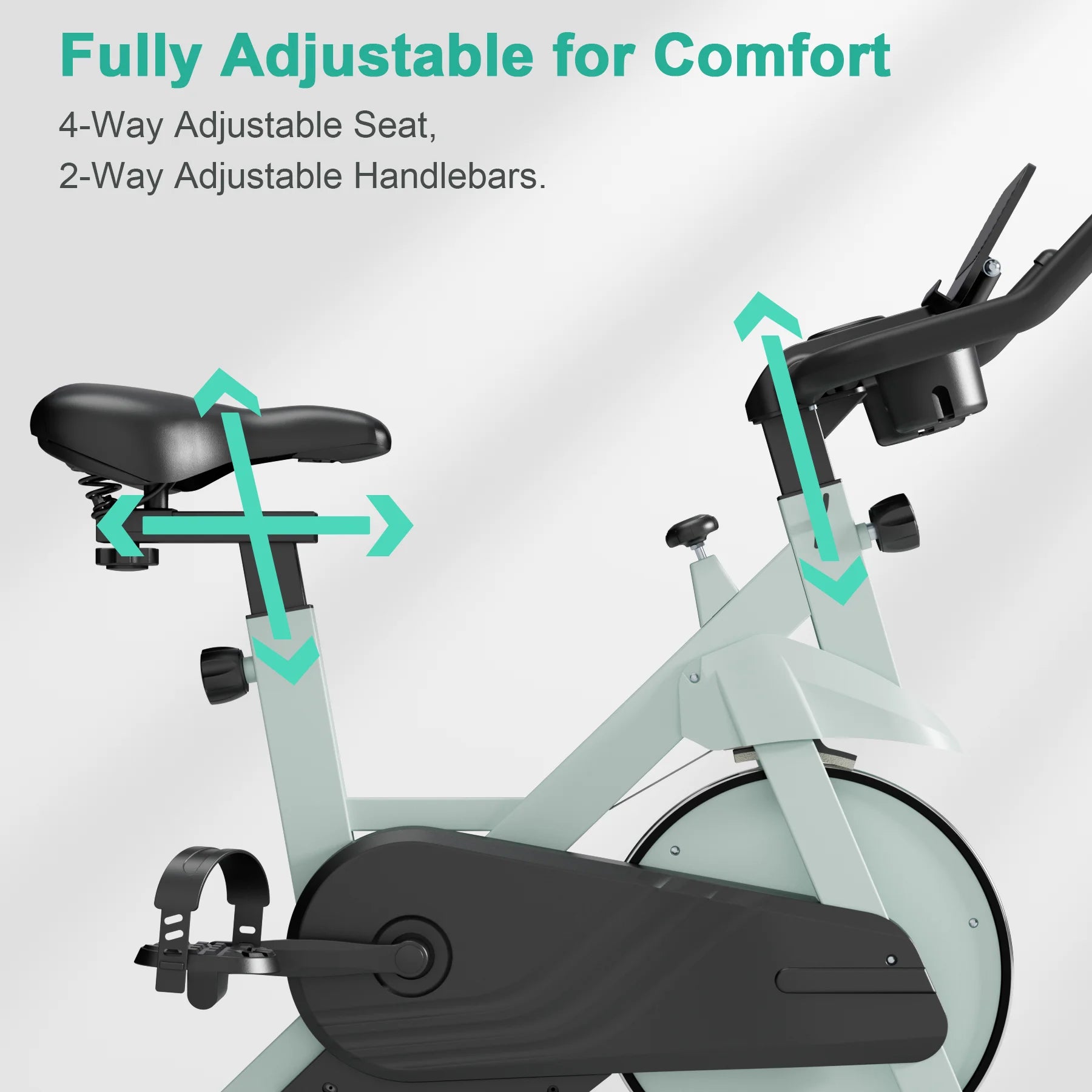 Superun 32-Level Magnetic Exercise Bike