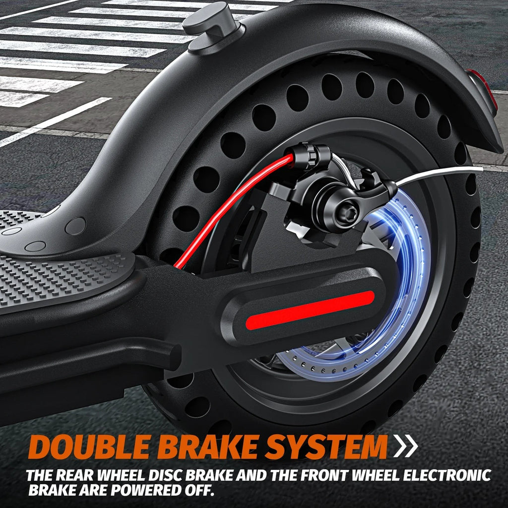 Foldable 350W Motor Adult 30km/h Non-slip Electric Scooter  8.5" Explosion-proof Tires Long Range for Commuting E-Scooter