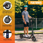 Foldable 350W Motor Adult 30km/h Non-slip Electric Scooter  8.5" Explosion-proof Tires Long Range for Commuting E-Scooter