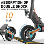 JOYOR S5 Electric Scooter For Adults Motor 800W Max Speed 31Mph 10 Inch 48V 13AH Battery Folding E-Scooter