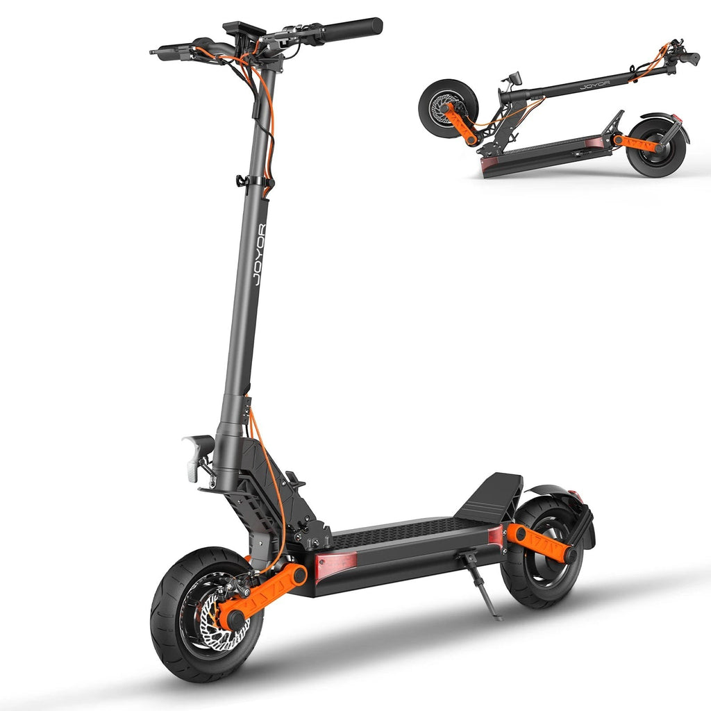 JOYOR S5 Electric Scooter For Adults Motor 800W Max Speed 31Mph 10 Inch 48V 13AH Battery Folding E-Scooter