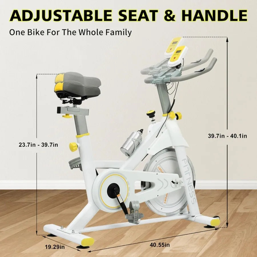 Belt Drive Spin Bike w/ Display