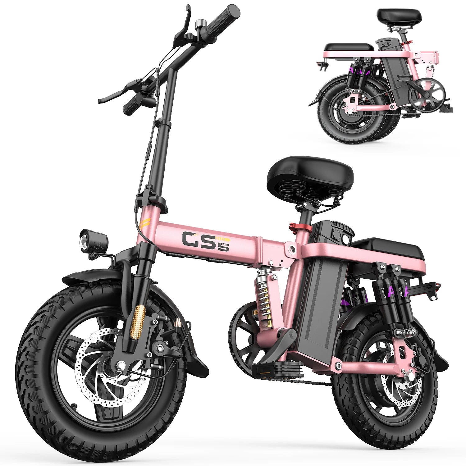 UPlee GS5 750W 48V15Ah Folding E-Bike
