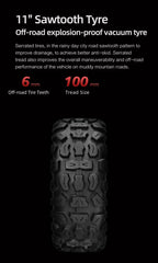 Boyueda S3 EScooters 6000W Dual Motor 60V38ah Hydraulic Oil Brake Electric Scooter Aldult 11 Inch Off-road Vacuum Tire E-Scooter