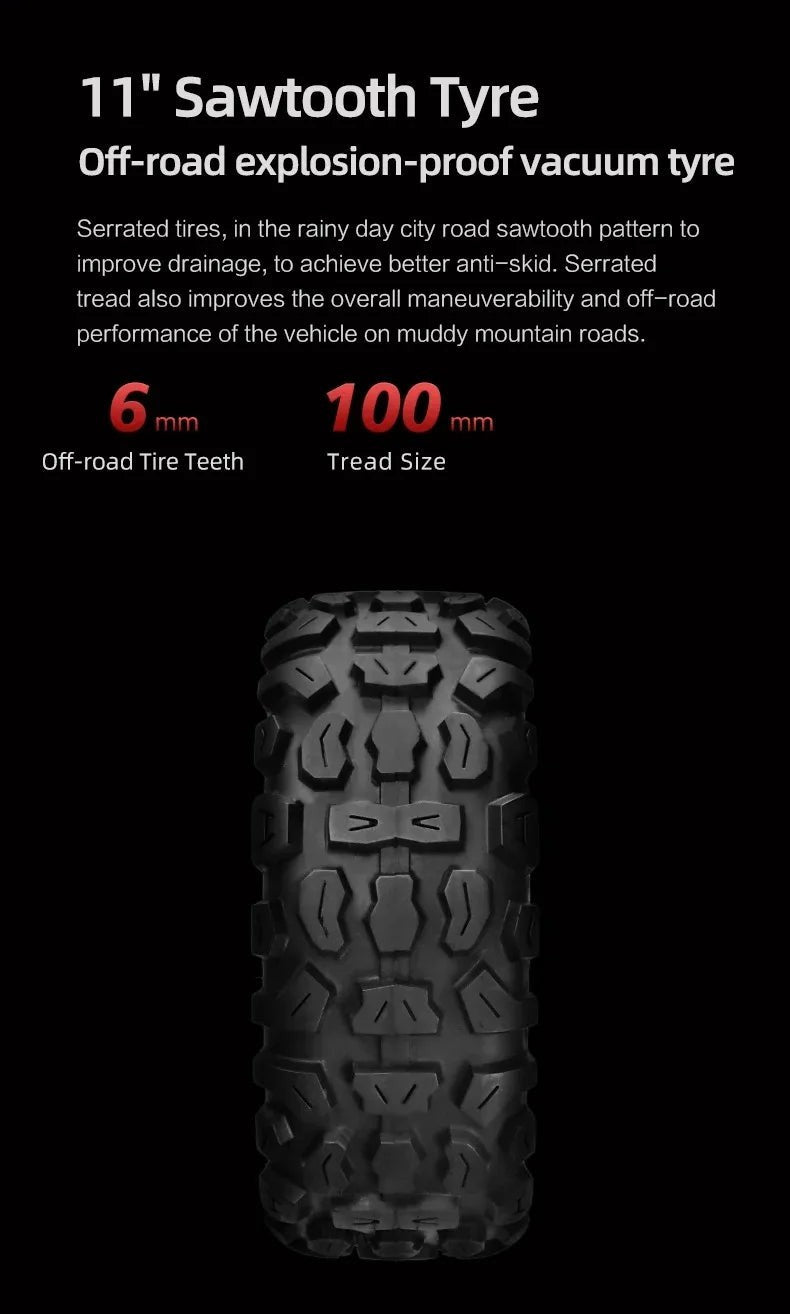 Boyueda S3 EScooters 6000W Dual Motor 60V38ah Hydraulic Oil Brake Electric Scooter Aldult 11 Inch Off-road Vacuum Tire E-Scooter