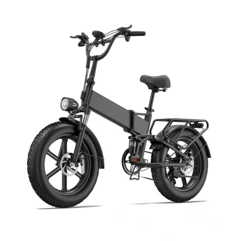 T5 750W 48V13Ah 20” Folding Fat Tire E-Bike