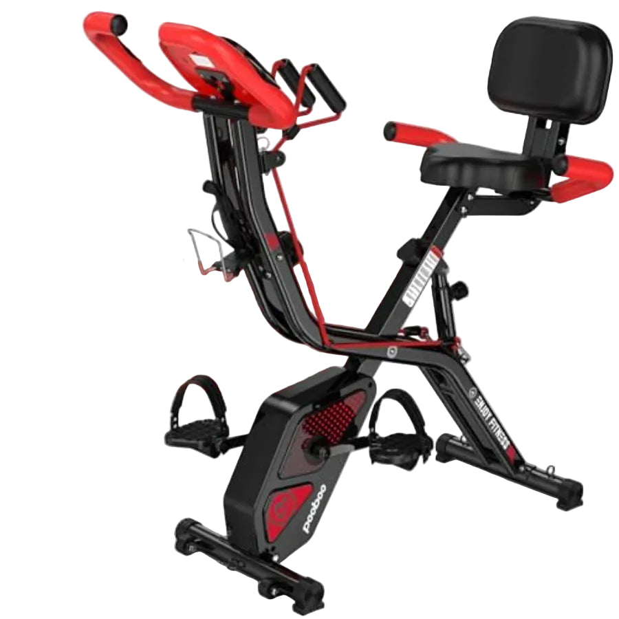Foldable Upright Magnetic Exercise Bike