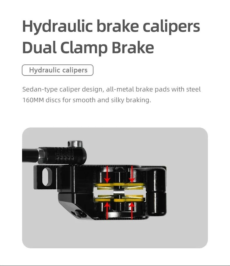 Boyueda S3 EScooters 6000W Dual Motor 60V38ah Hydraulic Oil Brake Electric Scooter Aldult 11 Inch Off-road Vacuum Tire E-Scooter