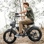 G60 1000W 48V15Ah 20” Fat Tire E-Bike
