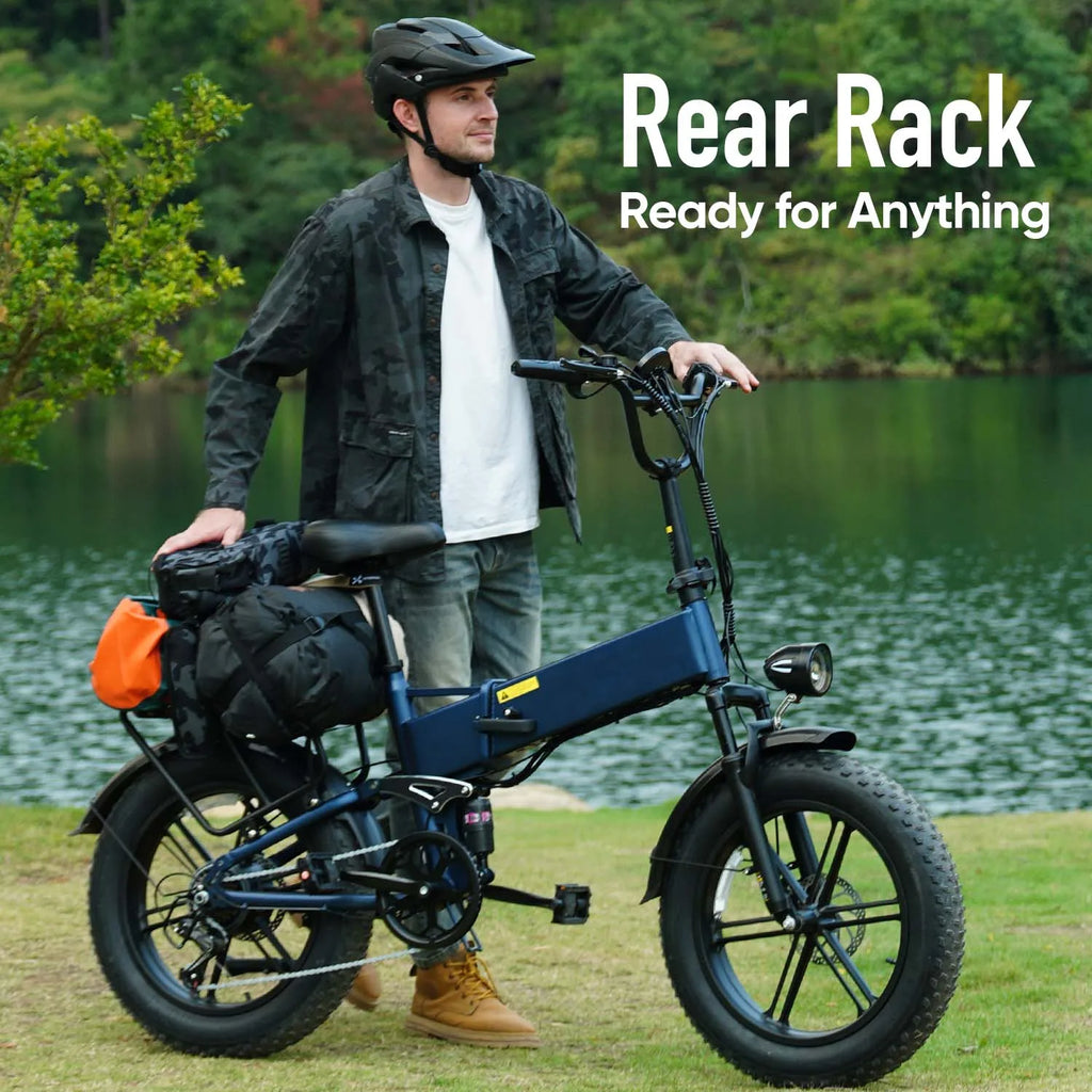 T5 750W 48V13Ah 20” Folding Fat Tire E-Bike