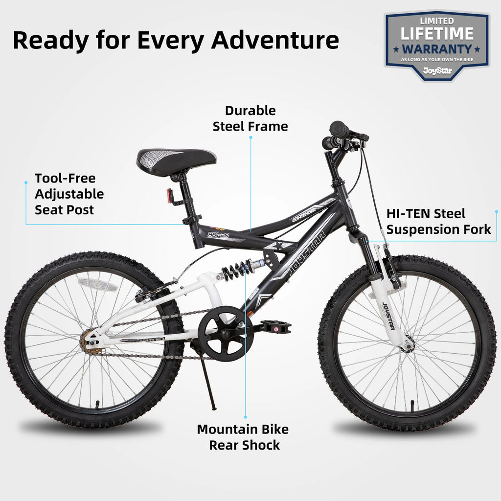 JOYSTAR | 20" Dual Suspension Kids MTB | From $356.99
