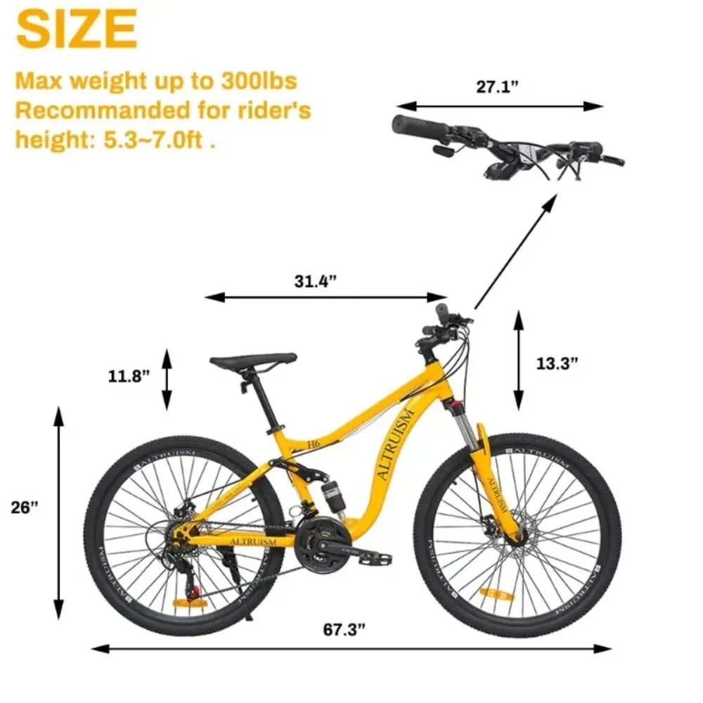 ALTRUISM H6 26” Women’s 21-Speed MTB