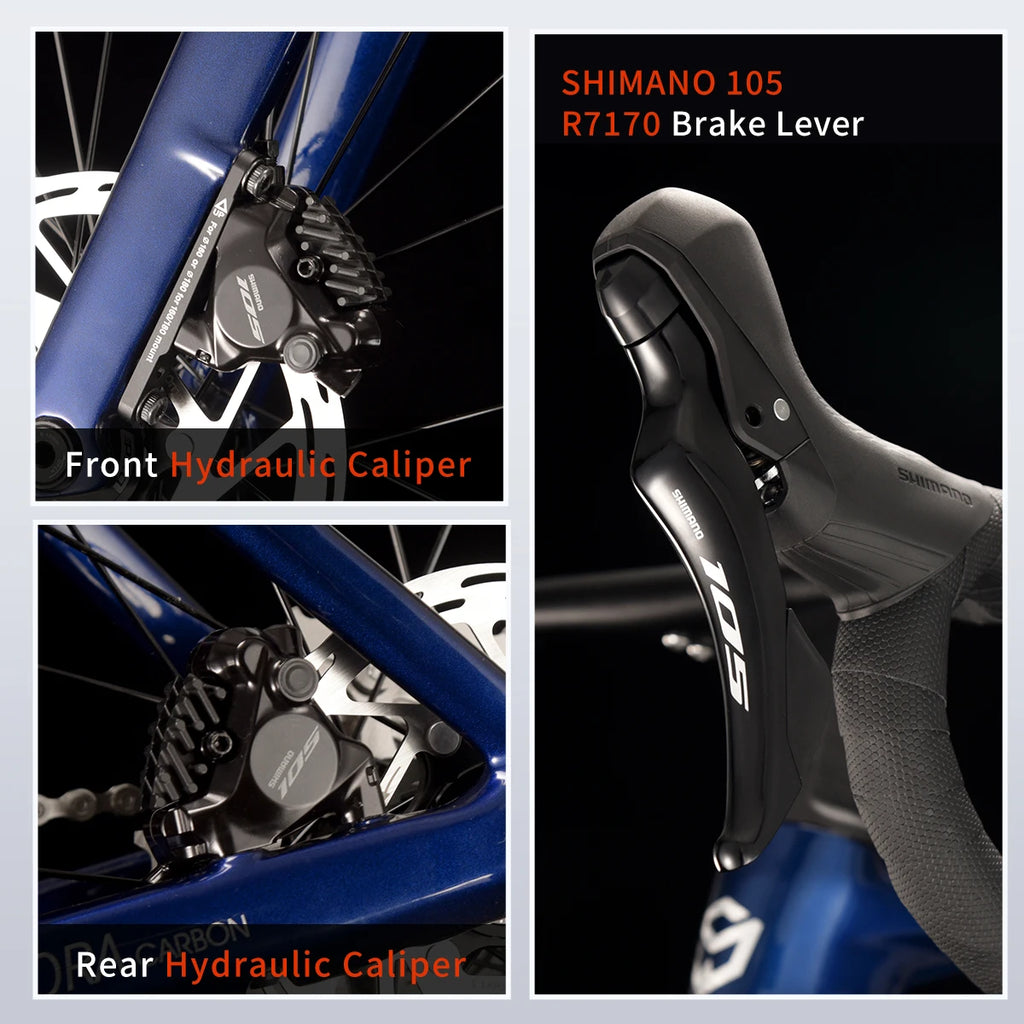 SAVA A7L Carbon 700C 24-Speed Road Bike