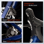 SAVA A7L Pro Carbon 700C 24-Speed Road Bike
