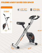 Classic Folding Stationary Bike
