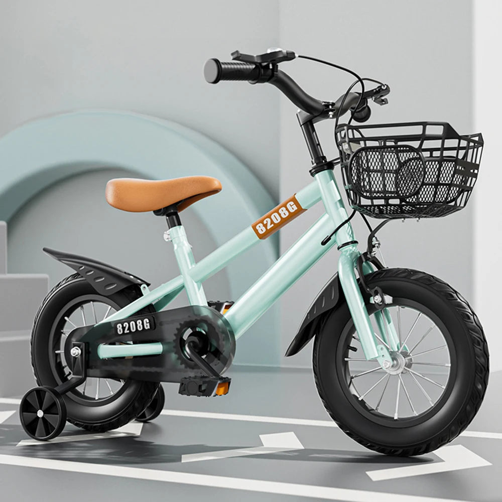 Keenso | 14"/16" Girls Kids Bike with Training Wheels & Basket | From $139.99