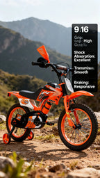 Ride & Spin Co. | 12"/16" Off-Road Motorcycle-Style Kids Bike | From $235.99