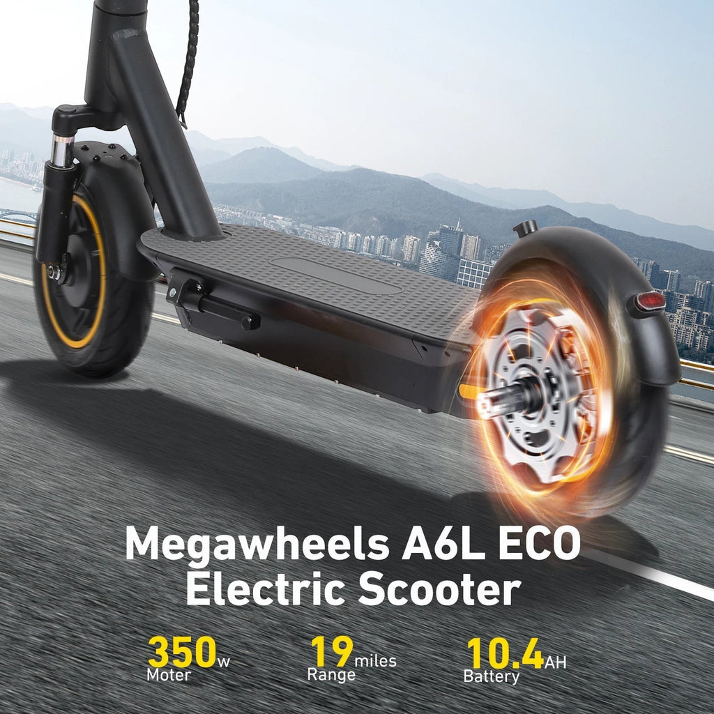 FREEBOY 500W Adult Electric Scooter with Shock Absorbers, Load 330lbs, APP Support E-Scooter,Folding Commuter Scooter