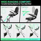 16-Level Magnetic Folding Exercise Bike