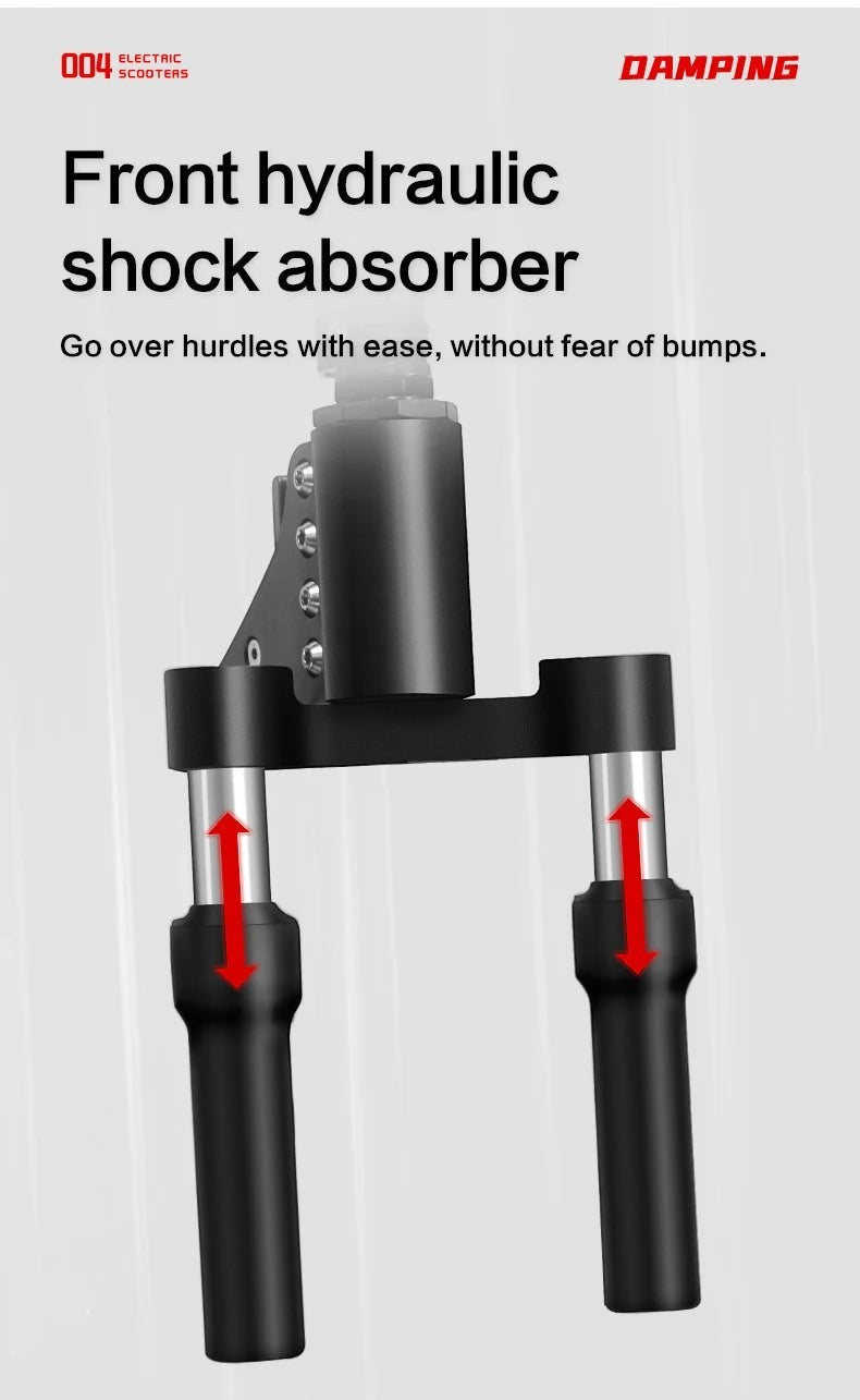 High-Speed Off-Road Electric Scooter 3200W Dual Motor Long Endurance Mileage with Silent Tire Foldableing Commuting E-scooter
