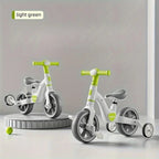 QIYOU | 2-in-1 Kids Balance Trike with Headlight & Removable Pedals | From $109.99