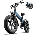 T5 750W 48V13Ah 20” Folding Fat Tire E-Bike