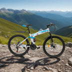 21-Speed Foldable Mountain Bike